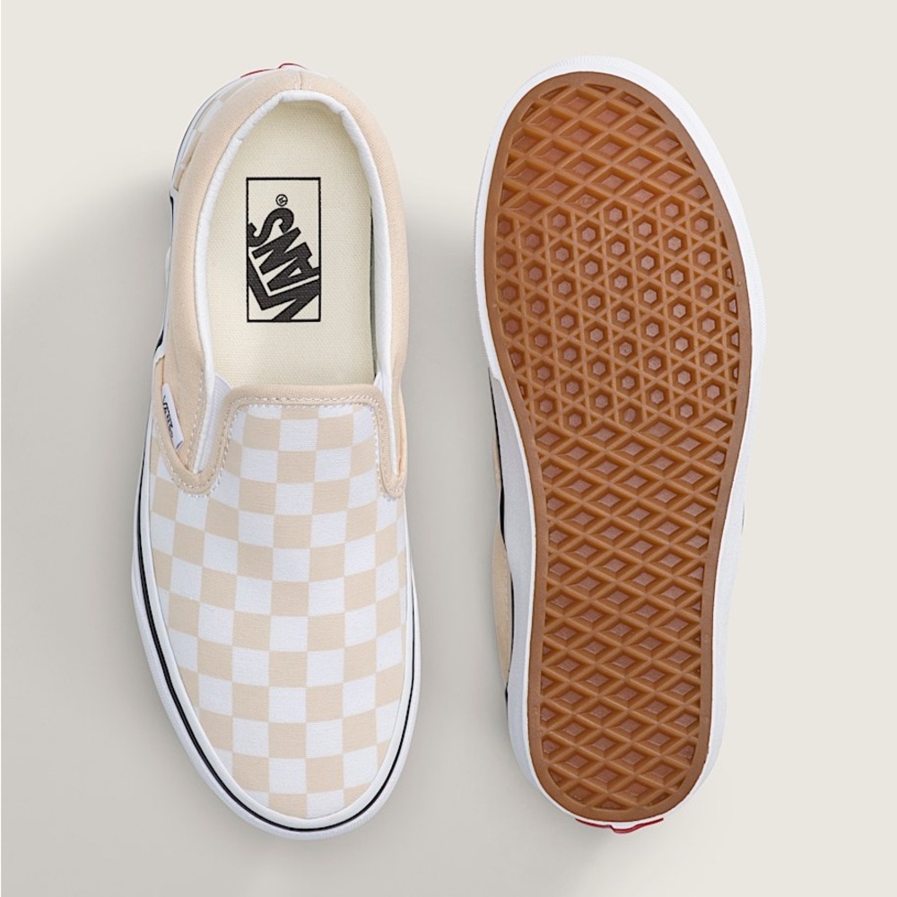 Vans Classic Slip-On Checkerboard Shoe
